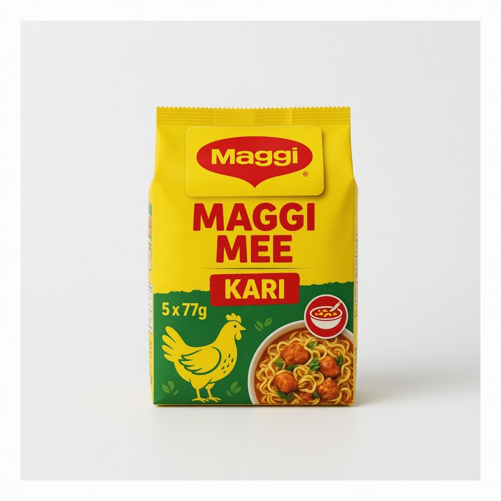 Maggi Mee Chicken/Curry 5 x 77g/79g