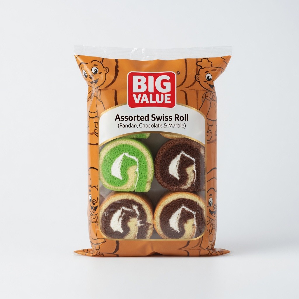 Big Value Assorted Swiss Roll