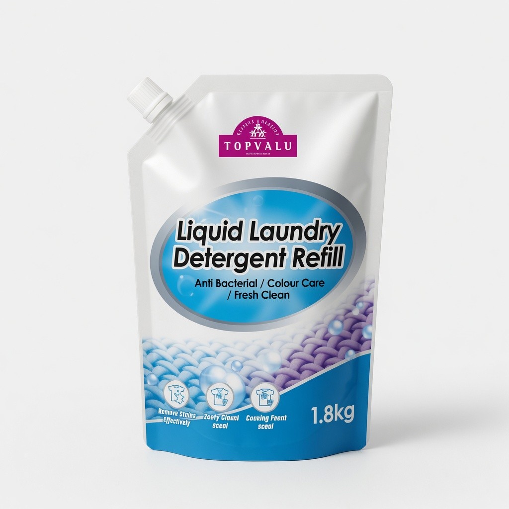 Liquid Laundry Detergent Refill Anti Bacterial/Colour Care/Fresh Clean
