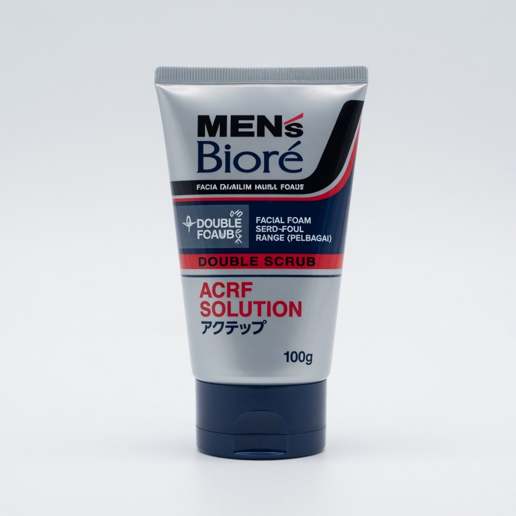 Men's Biore Double Scrub Range 100g (Pelbagai)