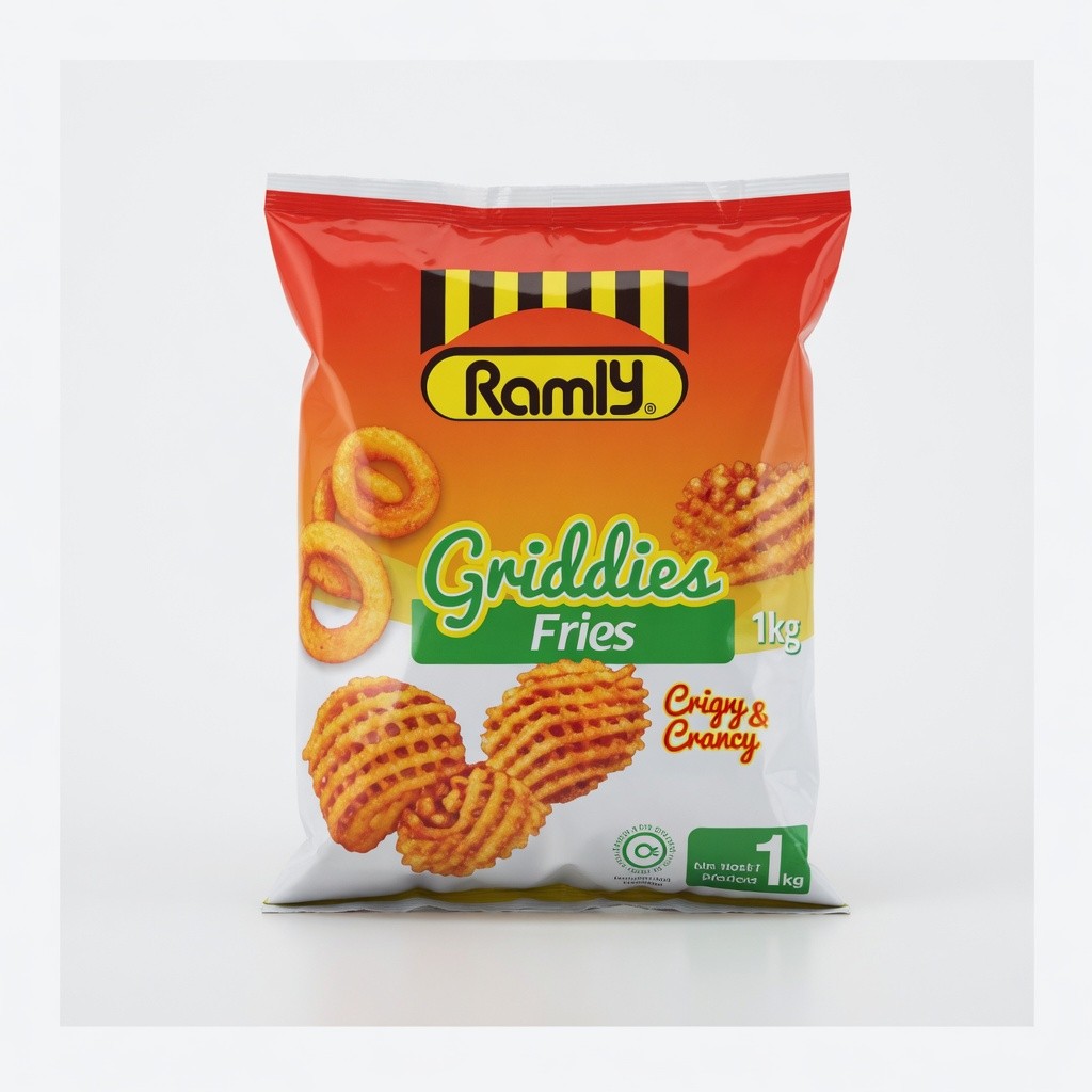 Ramly Curly/Crinkles Fries