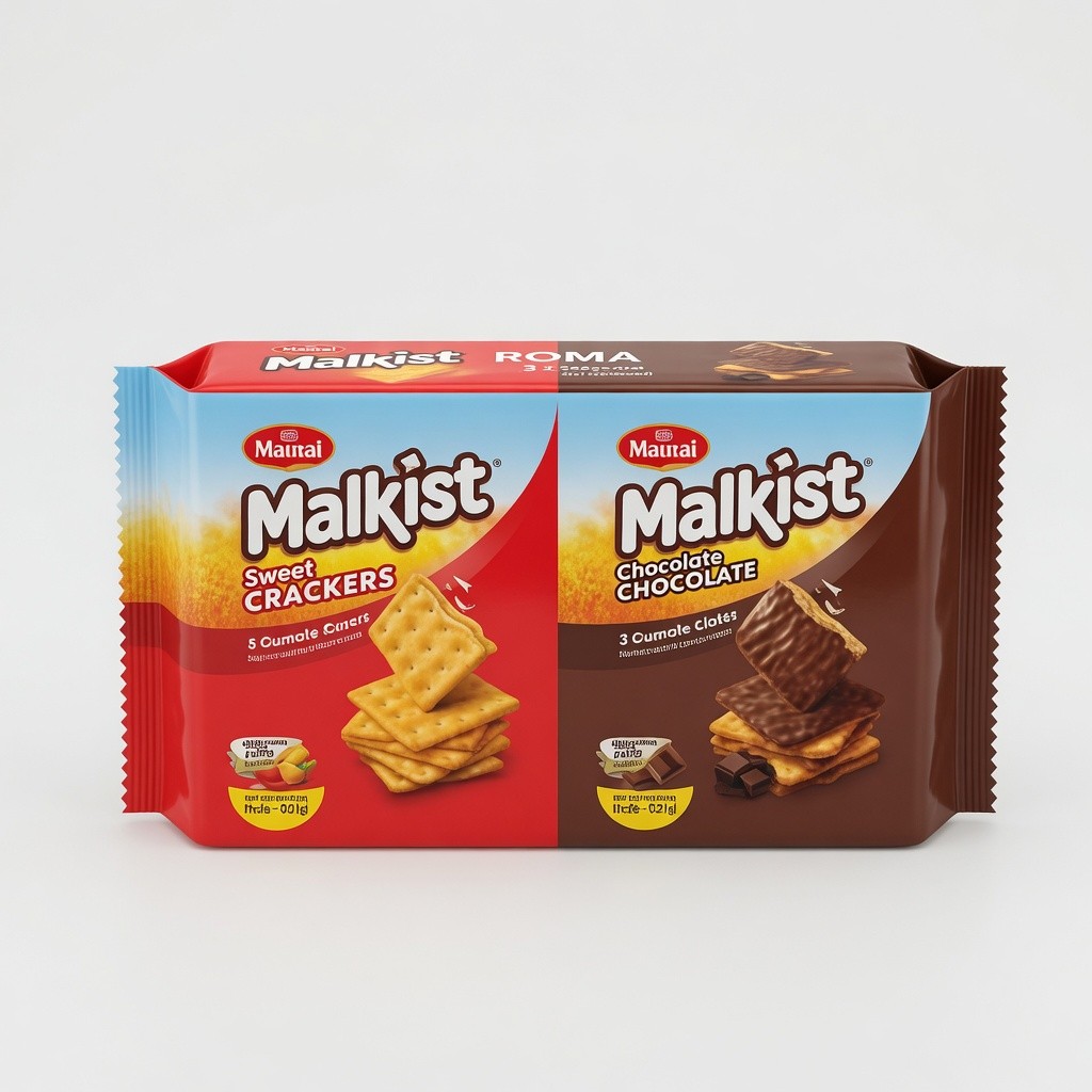 Roma Malkist Crackers 3 x (90g-120g) (Assorted)