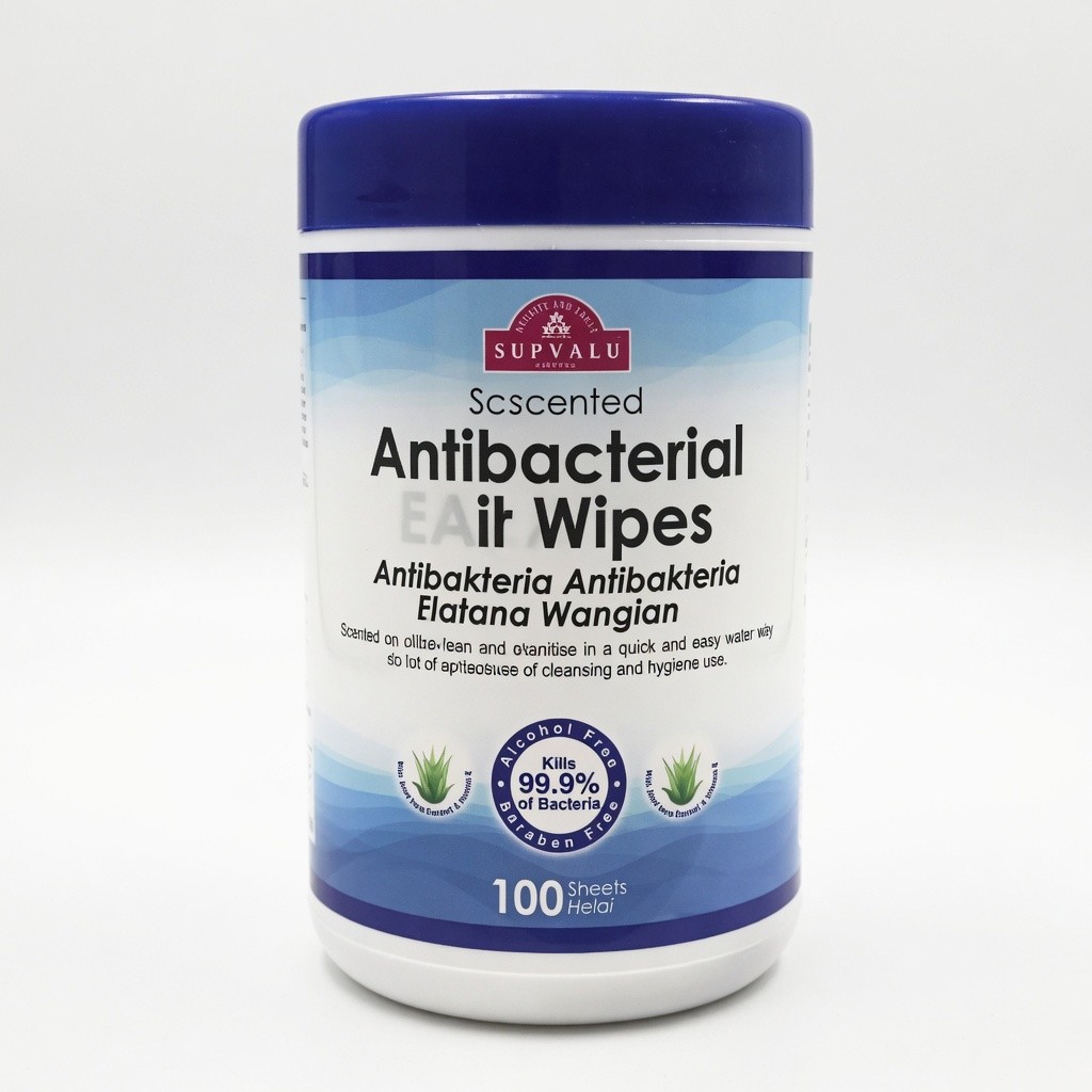 Antibacterial Wet Wipes 100's