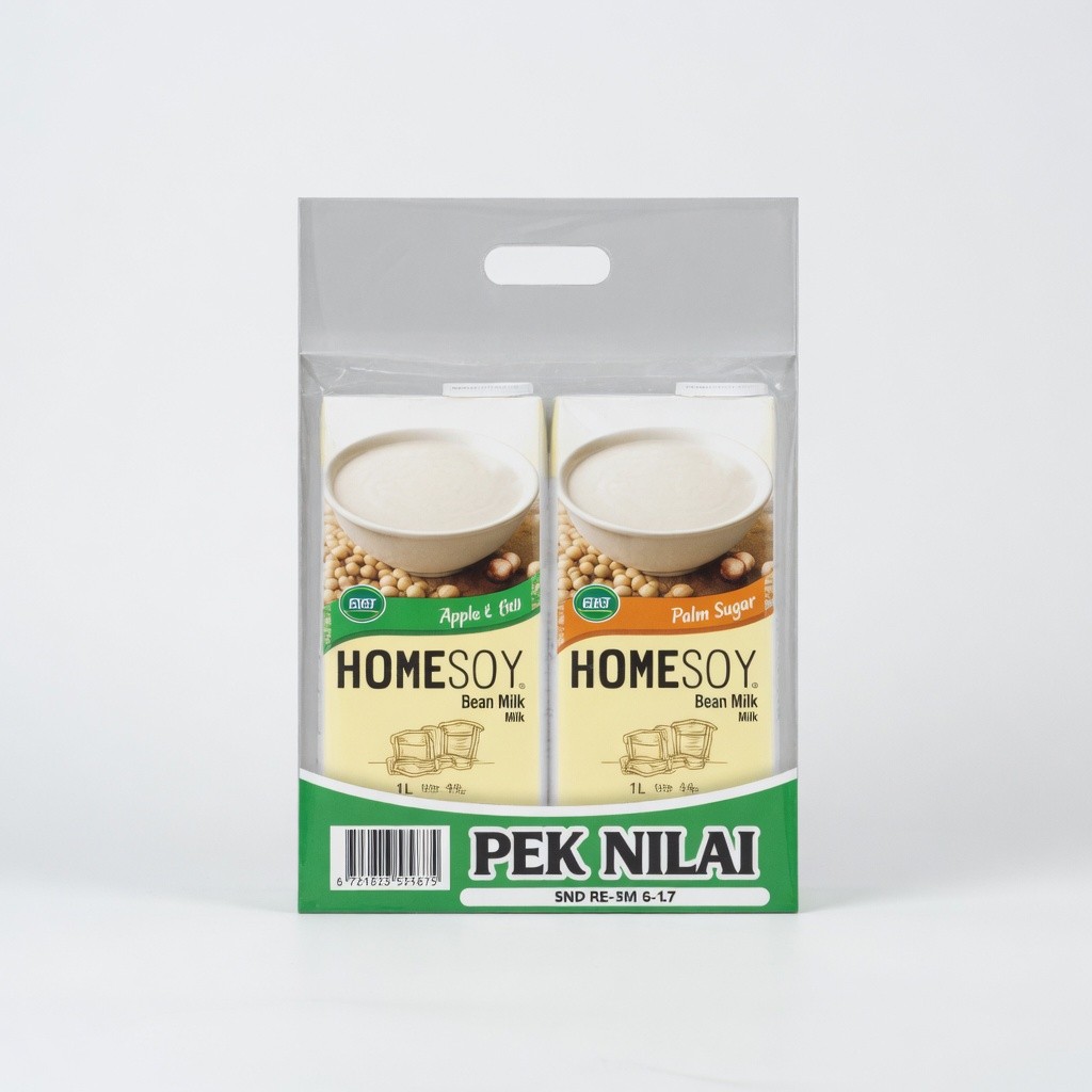 Homesoy Value Pack Soy Bean Milk 2 x 1L (Assorted)