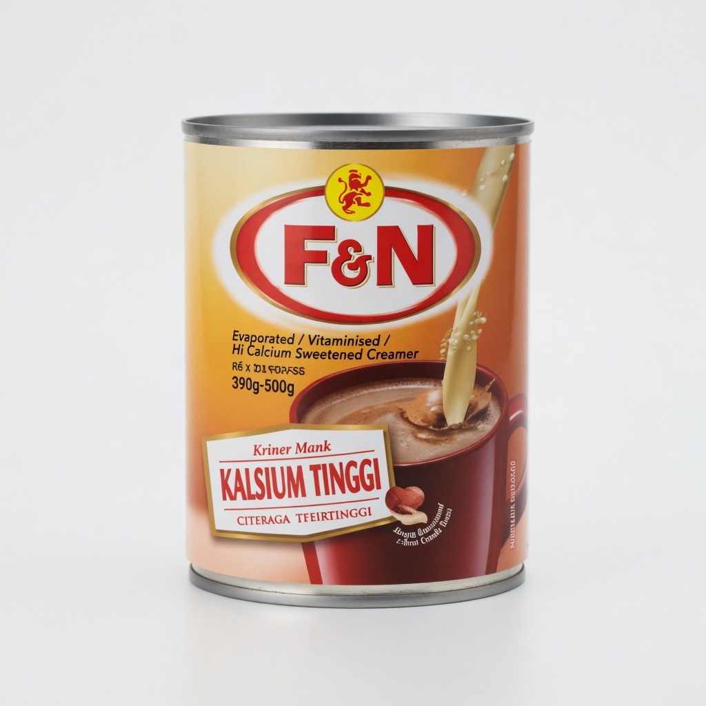 F&n Evaporated/Vitaminised/Hi Calcium Sweetened Creamer