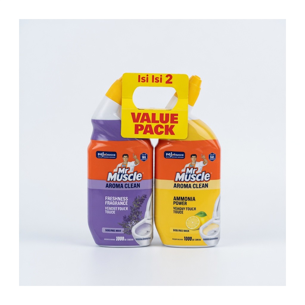 Mr Muscle Toilet Cleaner Twinpack