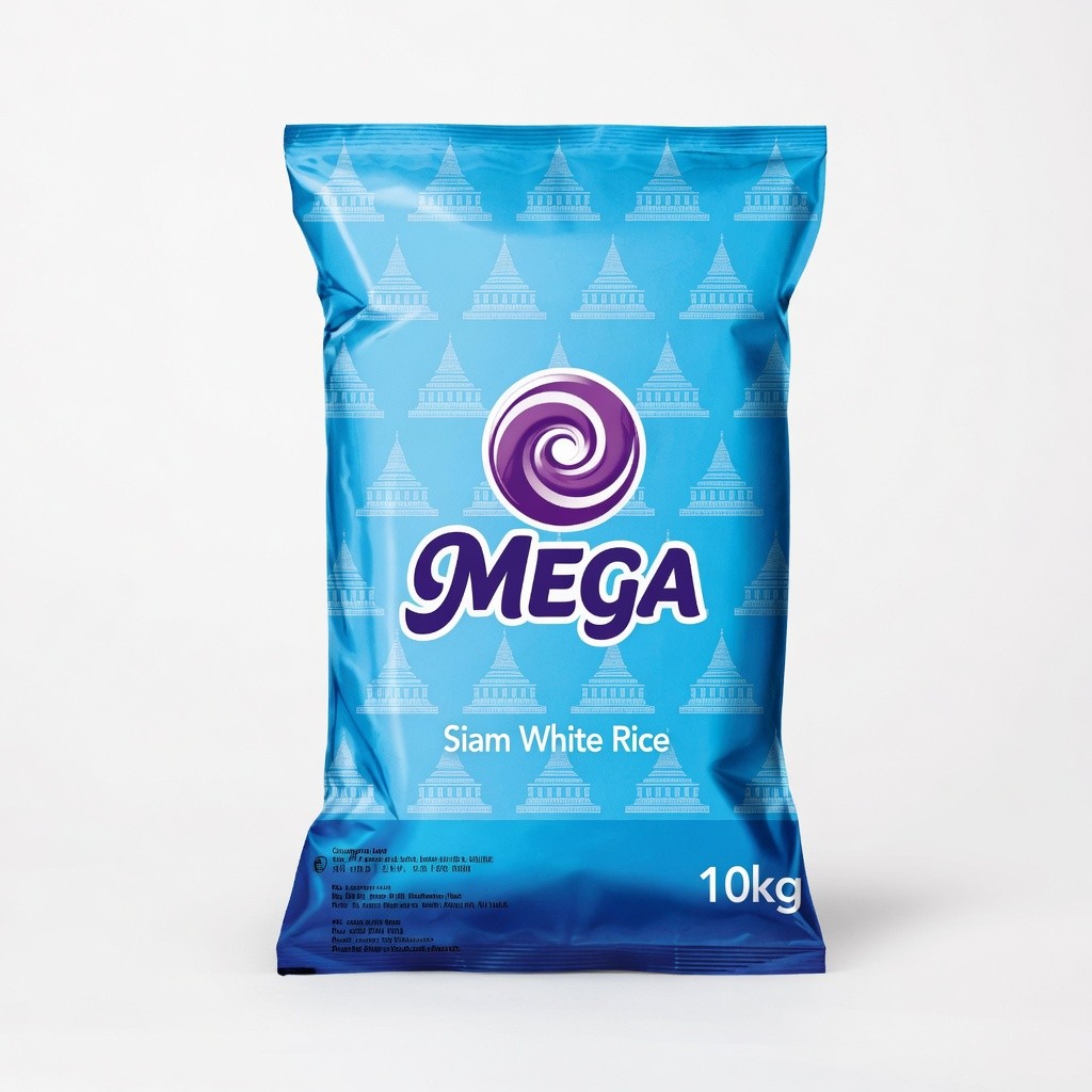 Mega Siam White Rice 10kg