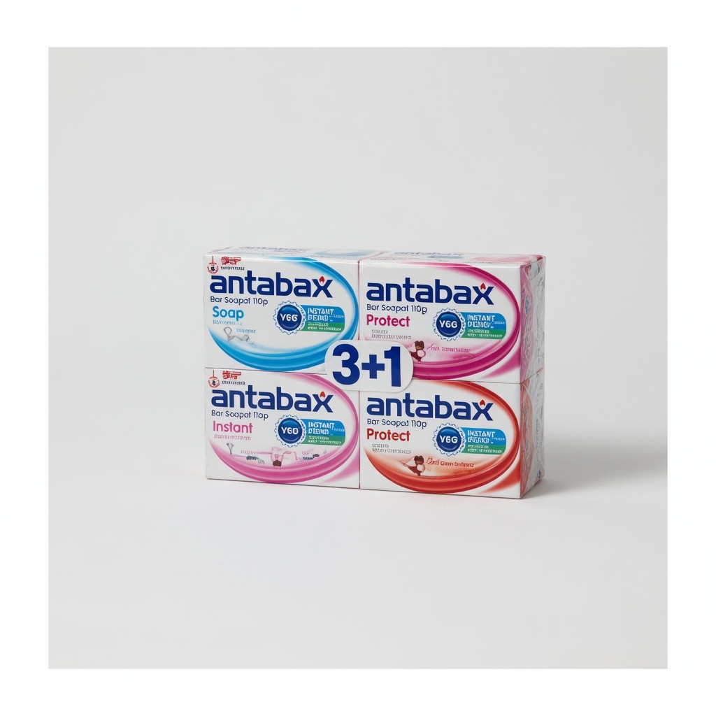 Antabax Bar Soap 110g x3 (3+1