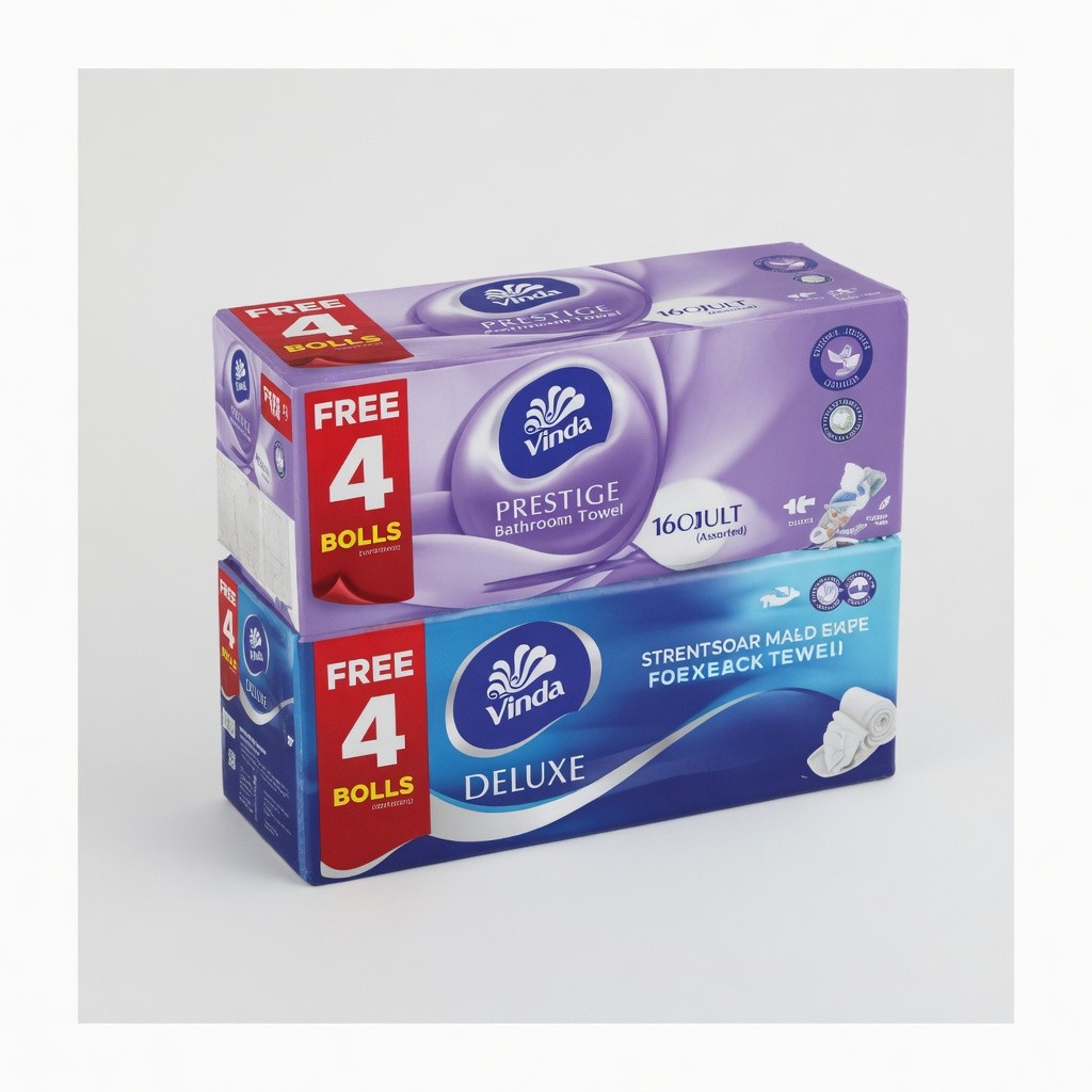 Vinda Bathroom Towel 16r (Assorted