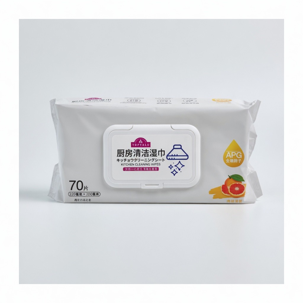 Topvalu Kitchen Cleaning Wipes