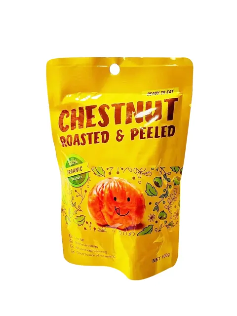 China Organic Roasted Peeled Chestnut 100g