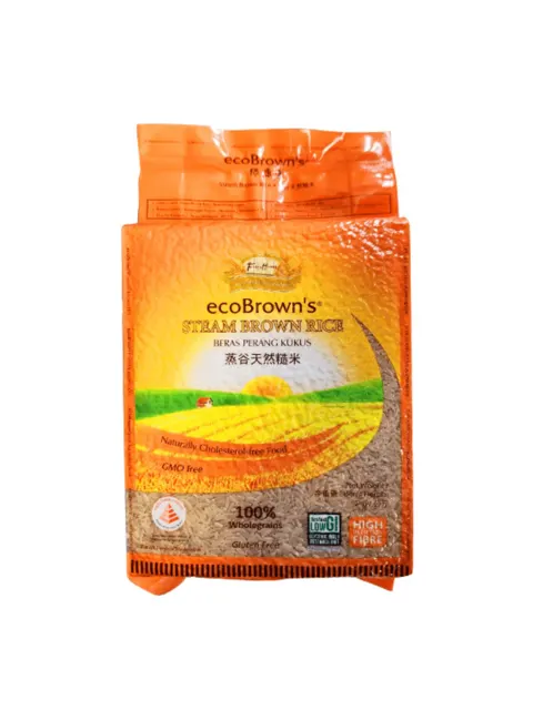 Ecobrowns Steam Brown Rice 2kg
