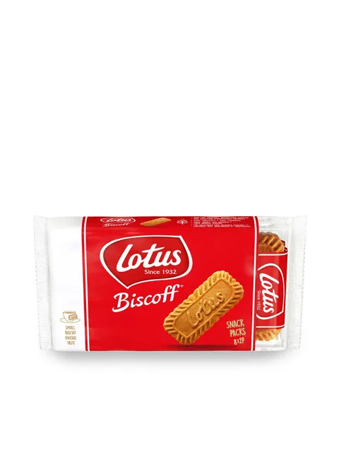 Lotus Caramelised Biscuits 2×8 124g