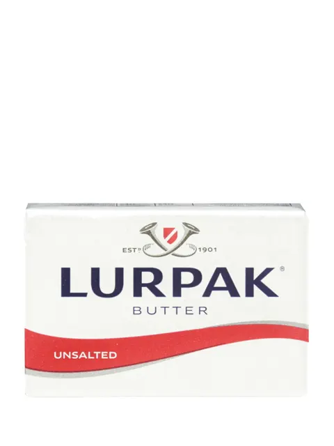 Lurpak Butter Unsalted In Foil 250g