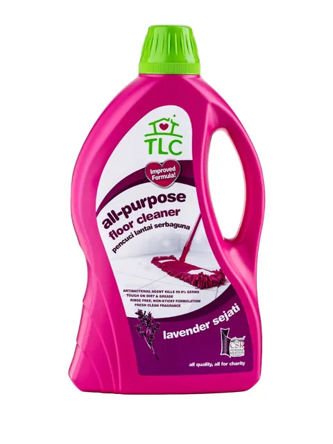 Tlc Floor Cleaner A/purpose Lavendar 2L