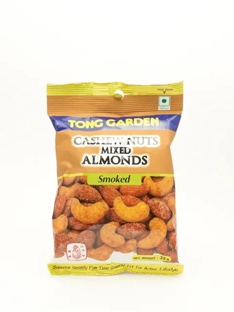 Tong Garden Cashew Nuts Mixed Almonds Smoke 33g