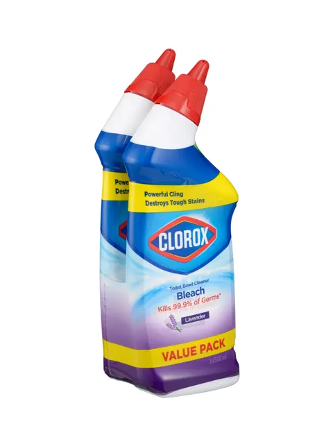 Clorox Toilet Bowl Clnr Bleach Lavender Tp 2×500ml