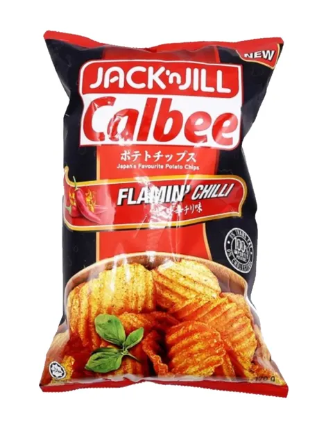 Bs] Jnj Calbee Potato Chip Flamin Chili 170g