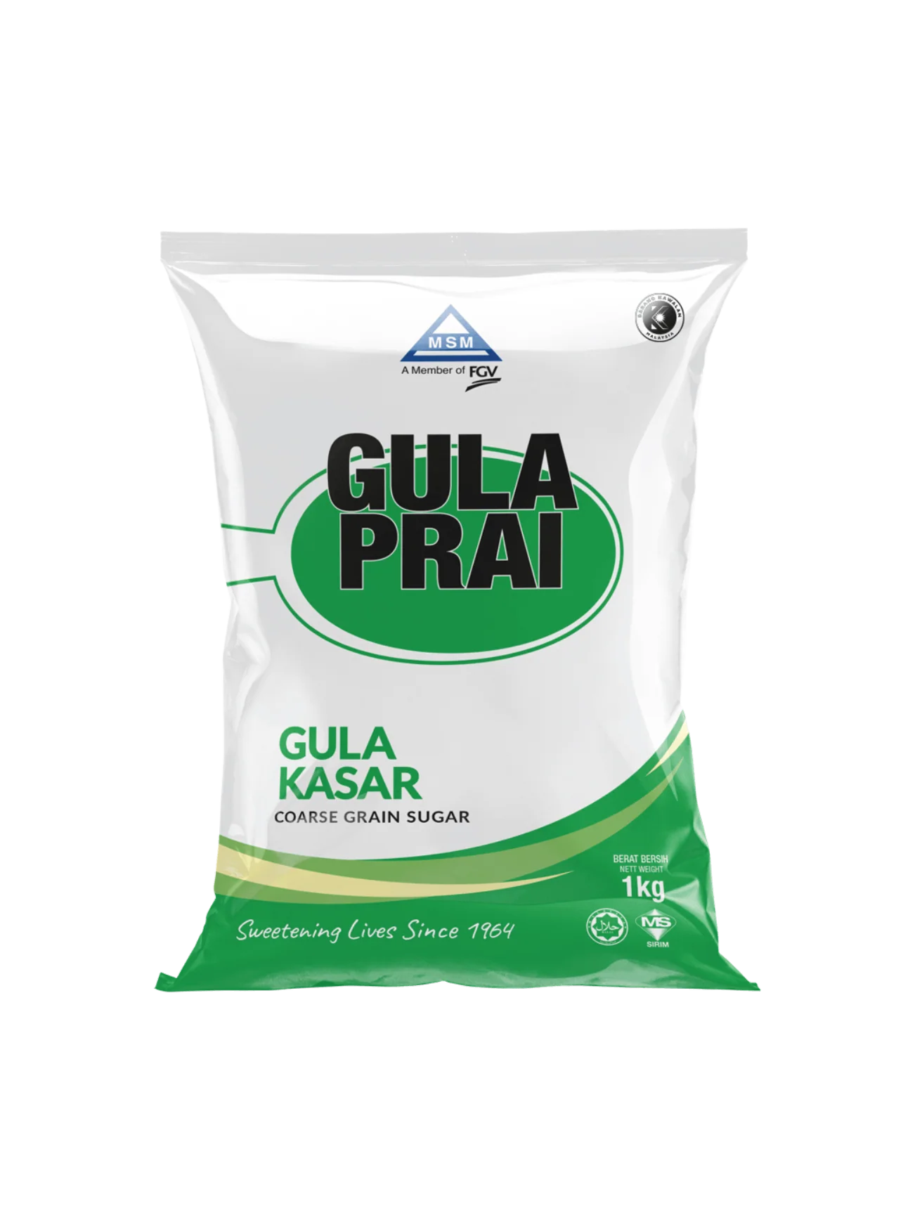 Msm Prai Coarse Sugar 1kg