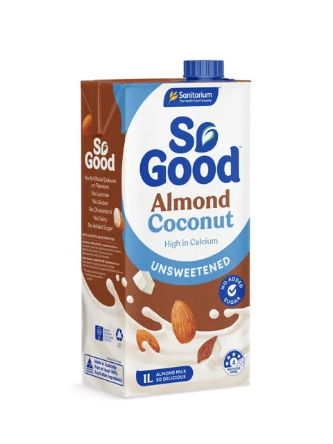 Sanitarium So Good Almond & Coconut Milk Unswt 1L