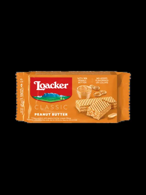 Loacker Classic Peanut Butter 45g