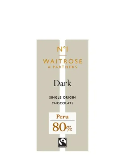 Waitrose No1 Peru Dark Chocolate 100g