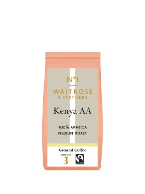 Waitrose No1 Ft Kenya Aa Beans 227g