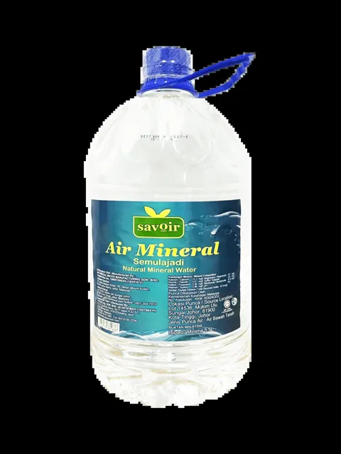 Savoir Natural Mineral Water 5.5L
