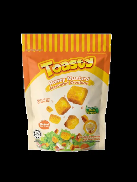 Toasty Honey Mustard Flavoured Croutons 100g