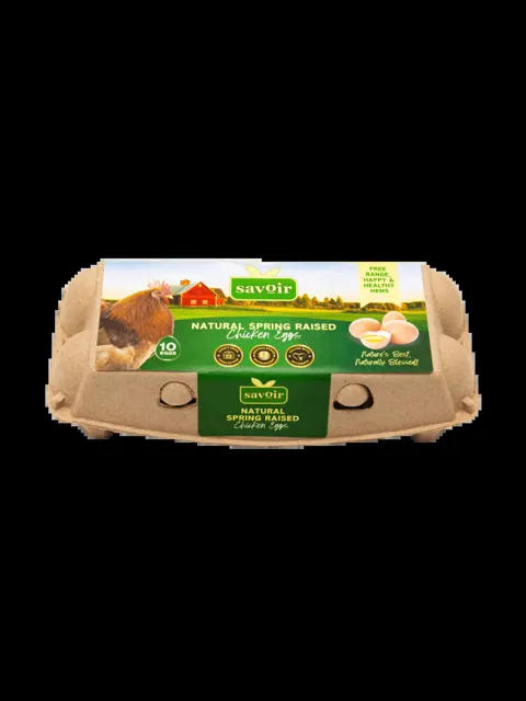 Savoir Natural Spring Raised Chicken Eggs 10S