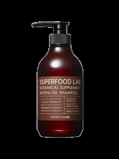 Superfood Lab Biotin+oil Shampoo 480ml