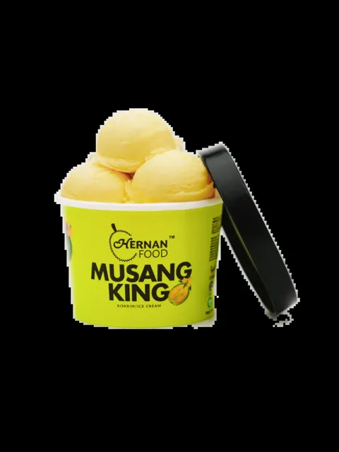 Hernan Mk Durian Ice Cream Pint 400ml