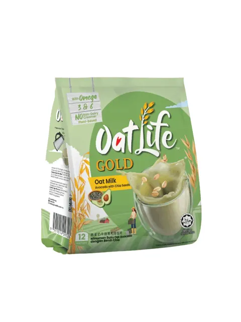 Oatlife Oat Milk W Avocado & Chia Seeds 12×32g