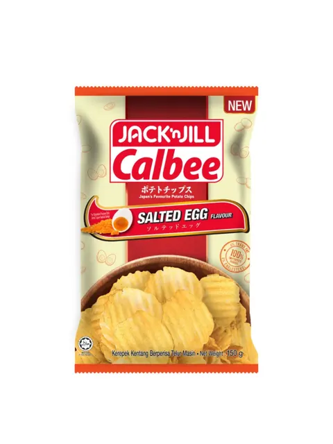 Bs] Jnj Calbee Potato Chip Sour Salted Egg 150g
