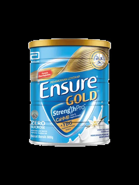 Ensure Gold Vanilla Zero Sucrose 800g