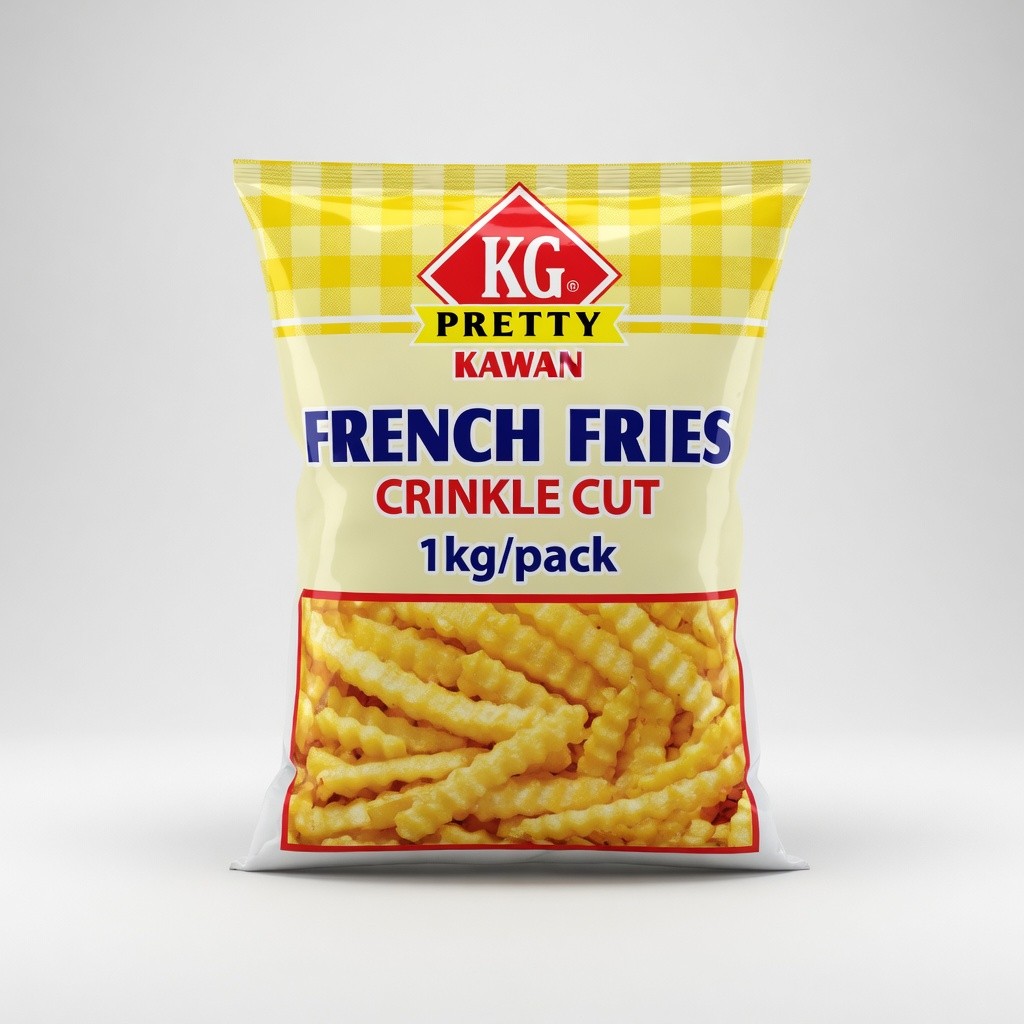 KG Pretty Kawan French Fries Crinkle Cut