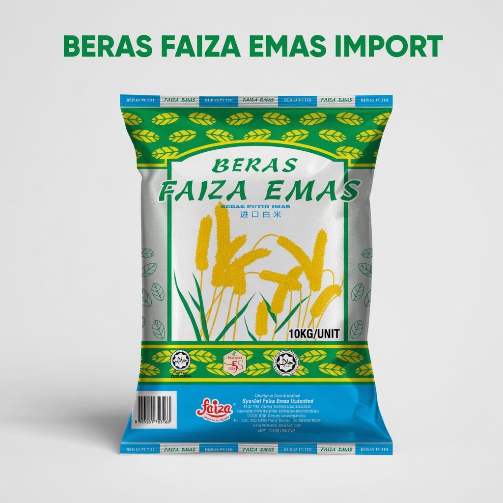 Beras Faiza Emas Import