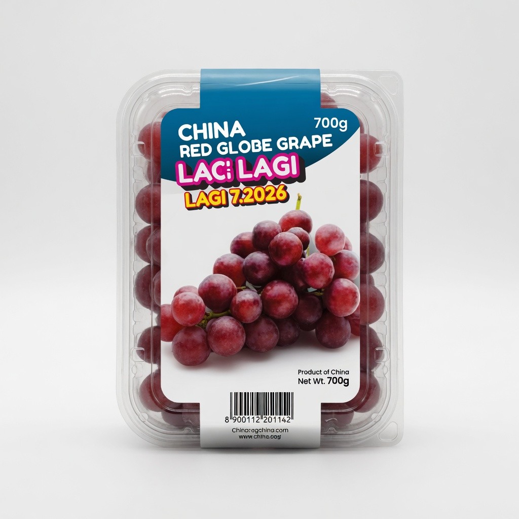 China Red Globe Grape