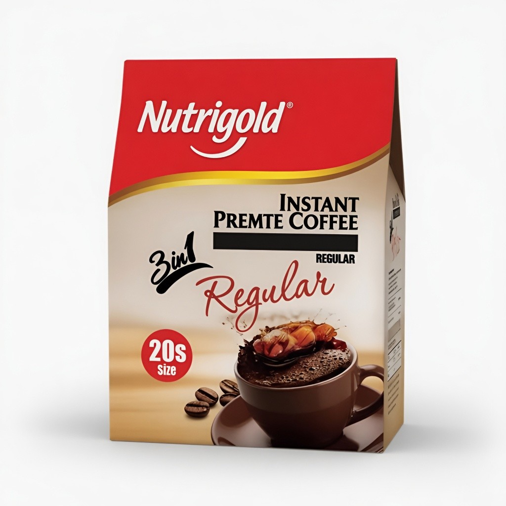 Nutrigold Instant Prime Coffee 3in1 Regular
