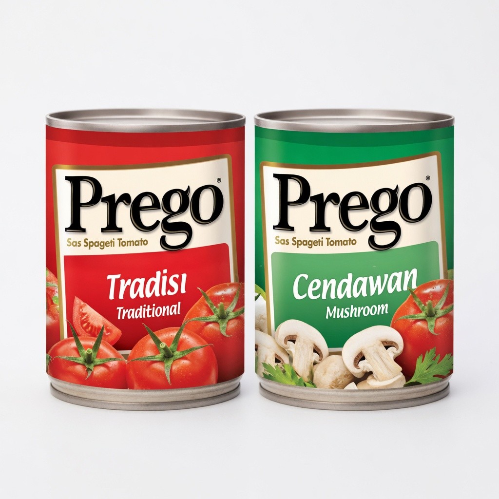 Prego Asst Flv Pasta Sauce 300g