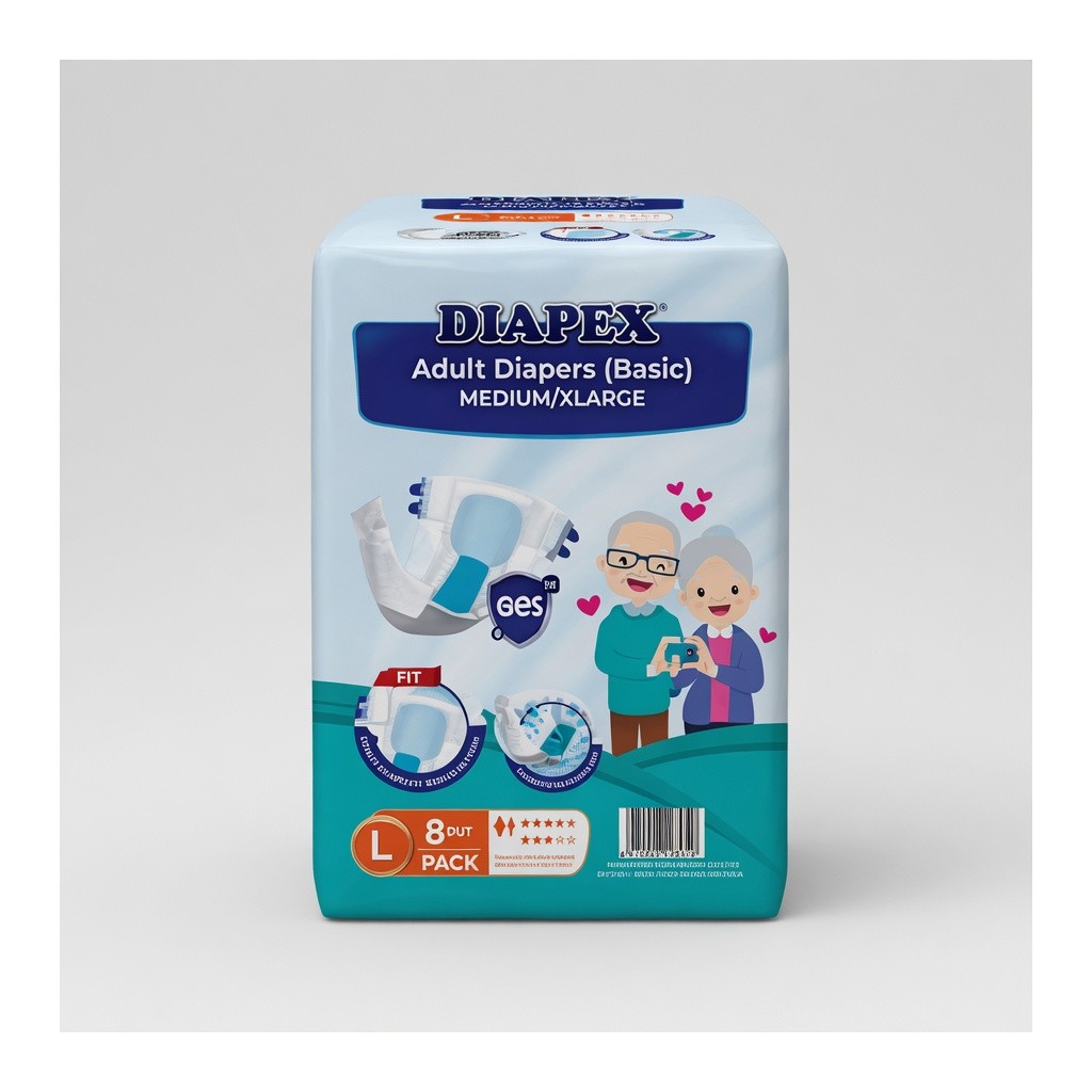 Diapex Adult Diapers (basic) (medium/xlarge