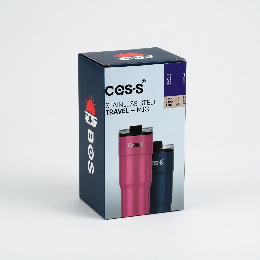 Boss Stainless Steel Travel Mug 500ml