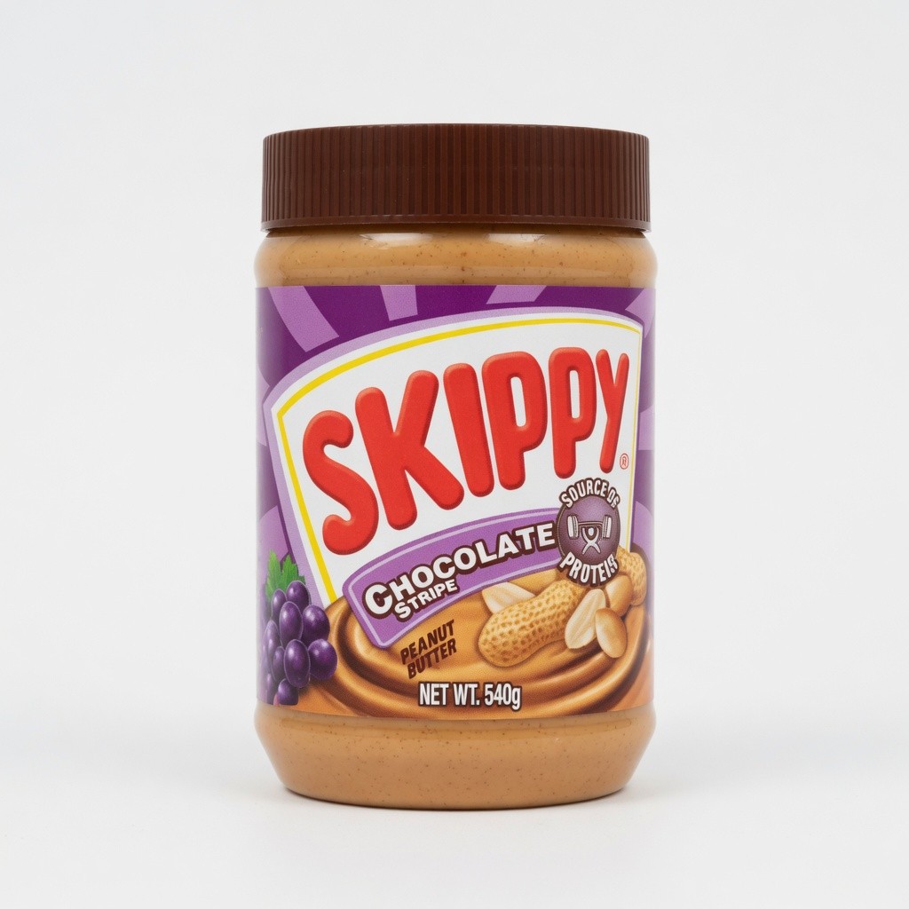 Skippy Peanut Butter Asst Stripe 530g-550g