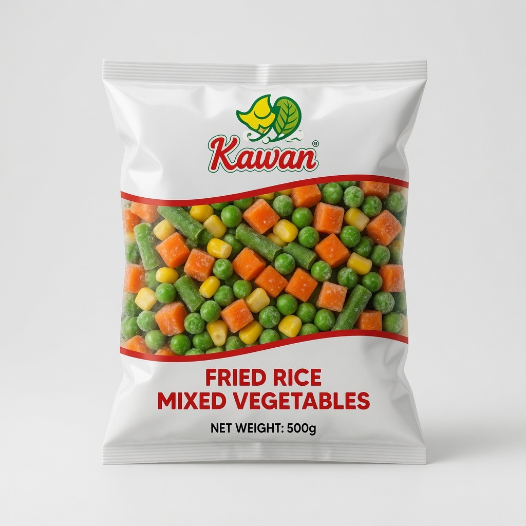 Kawan Brand Frozen Mixed Vegetables