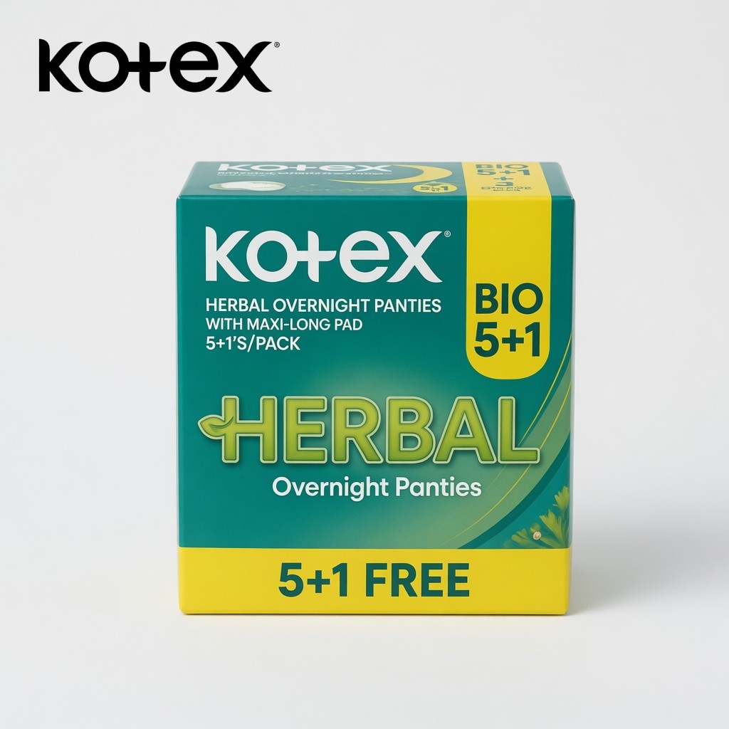 Kotex Herbal Overnight Panties
