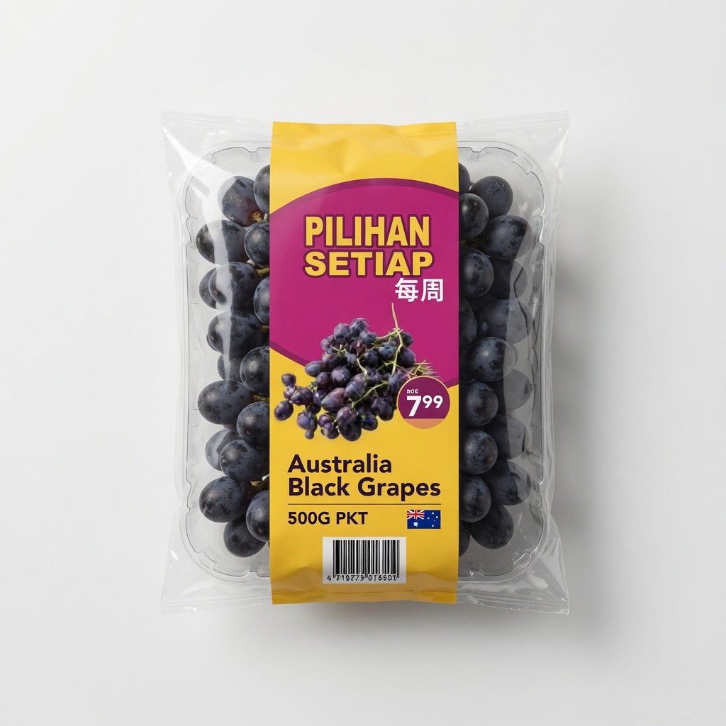 Australia Black Grapes