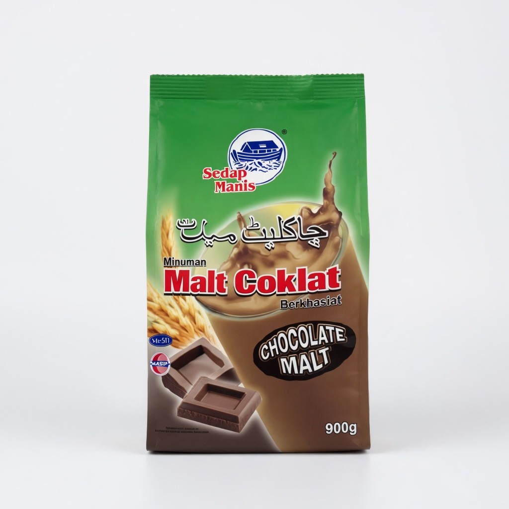 Sedap Manis Chocolate Malt Drink 900g/unit