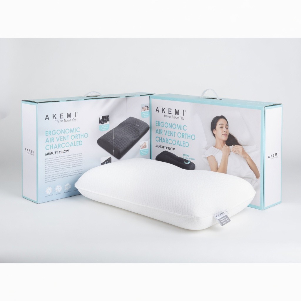 Akemi Essential Ergonomic Memory Pillow