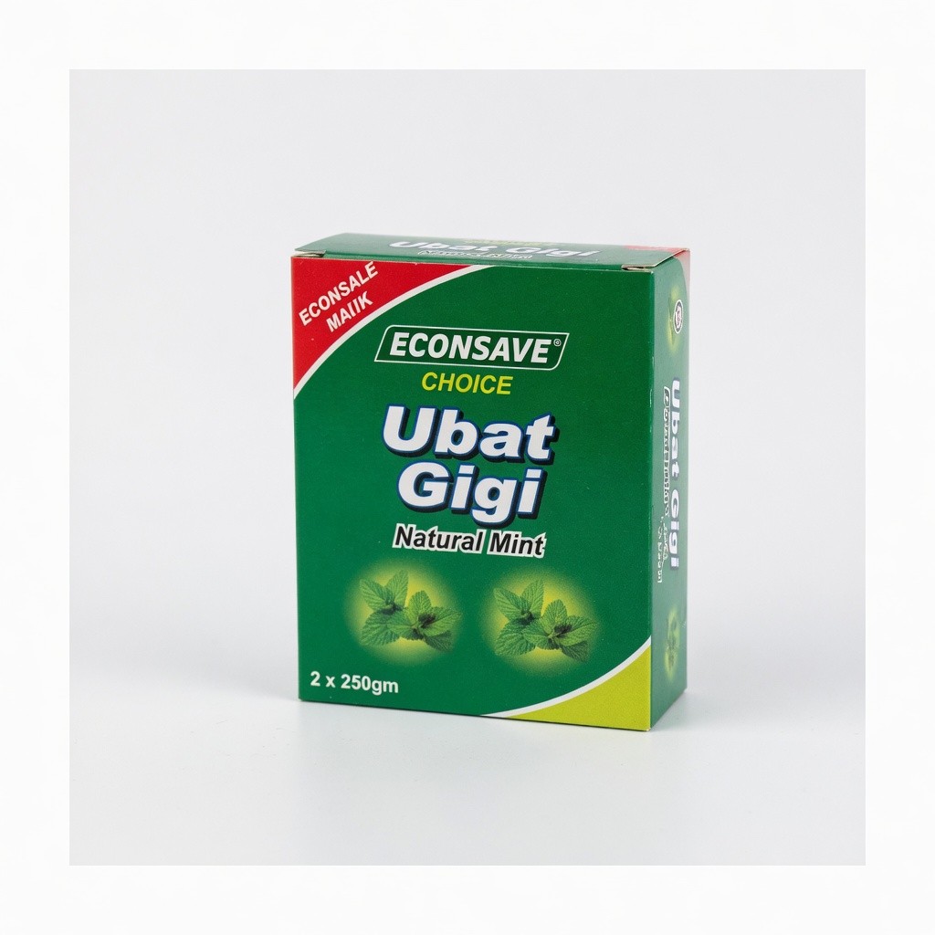 Econsave Choice Natural Mint Toothpaste (Green)