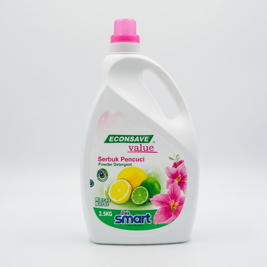 Econsave Powder Detergent (Floral Bloom/Citrus Burst) 2.5kg